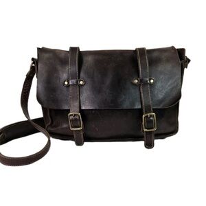 Portland Leather Goods PLG Messenger Bag